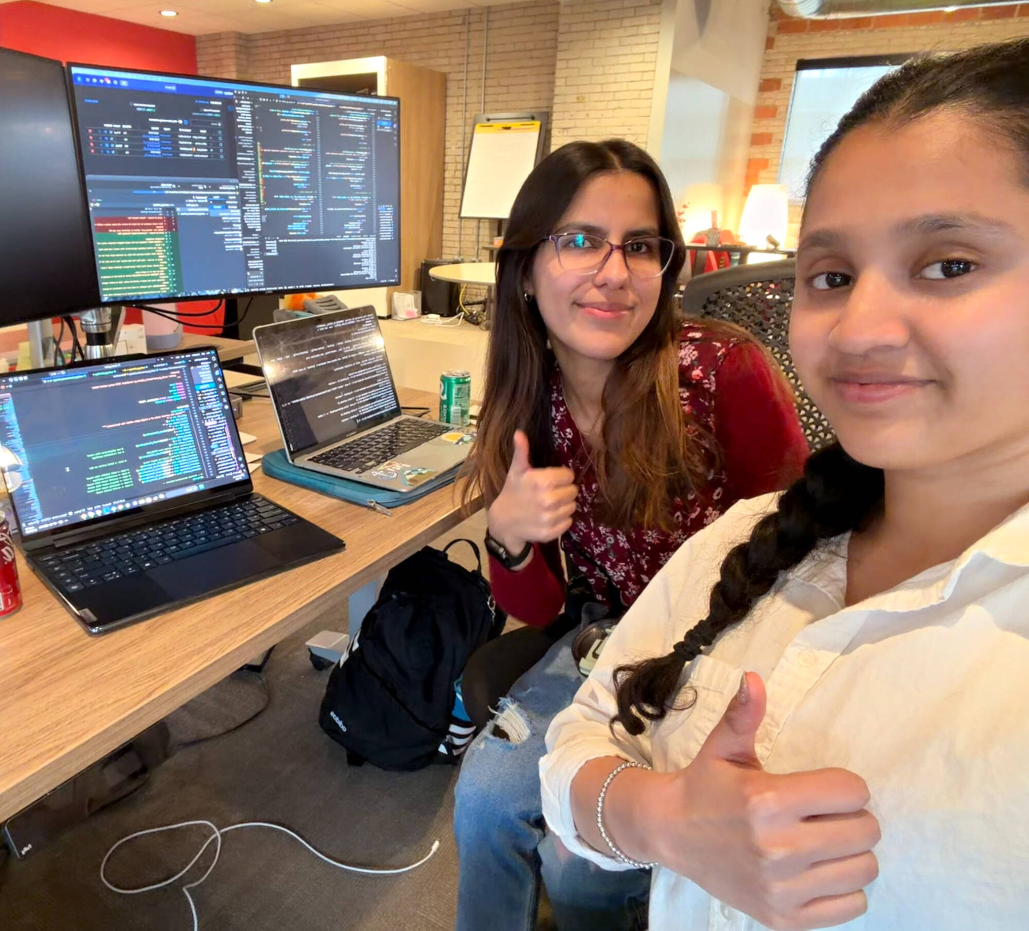 Two GVSU students combined AI strategies and teamwork to earn second place in the Atomic Object Games programming competition.